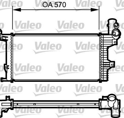 RADIATOR OEM ATEGO 1+ATEGO 2 1329 4X4 BLEUTEC 5